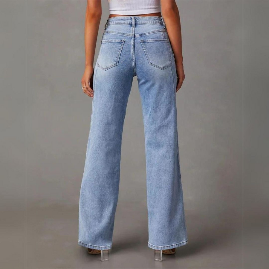 ELVYA™ - WIDE JEANS WITH HIGH WAIST