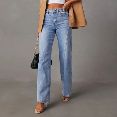 ELVYA™ - WIDE JEANS WITH HIGH WAIST